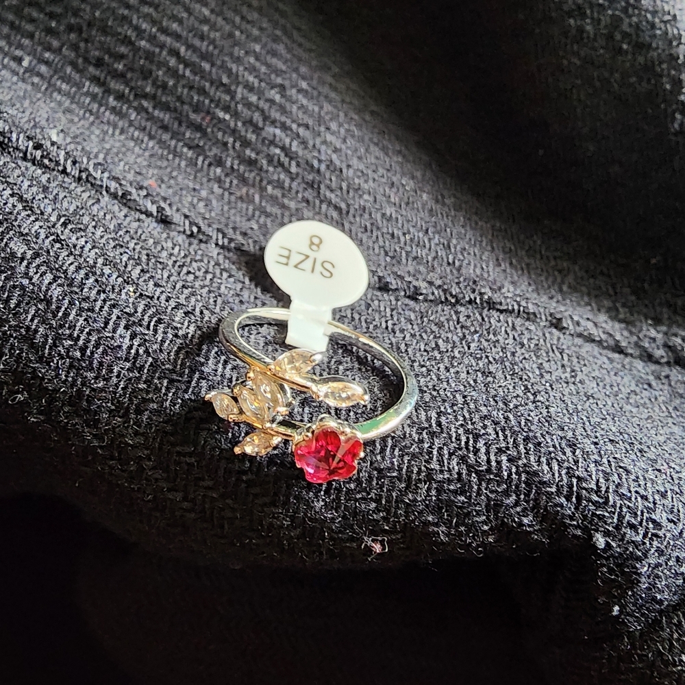 Fragrant Jewels Silver Flower Ring